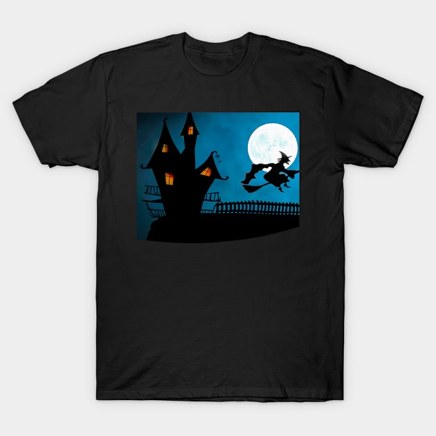 Halloween face mask T-Shirt by mo designs 95